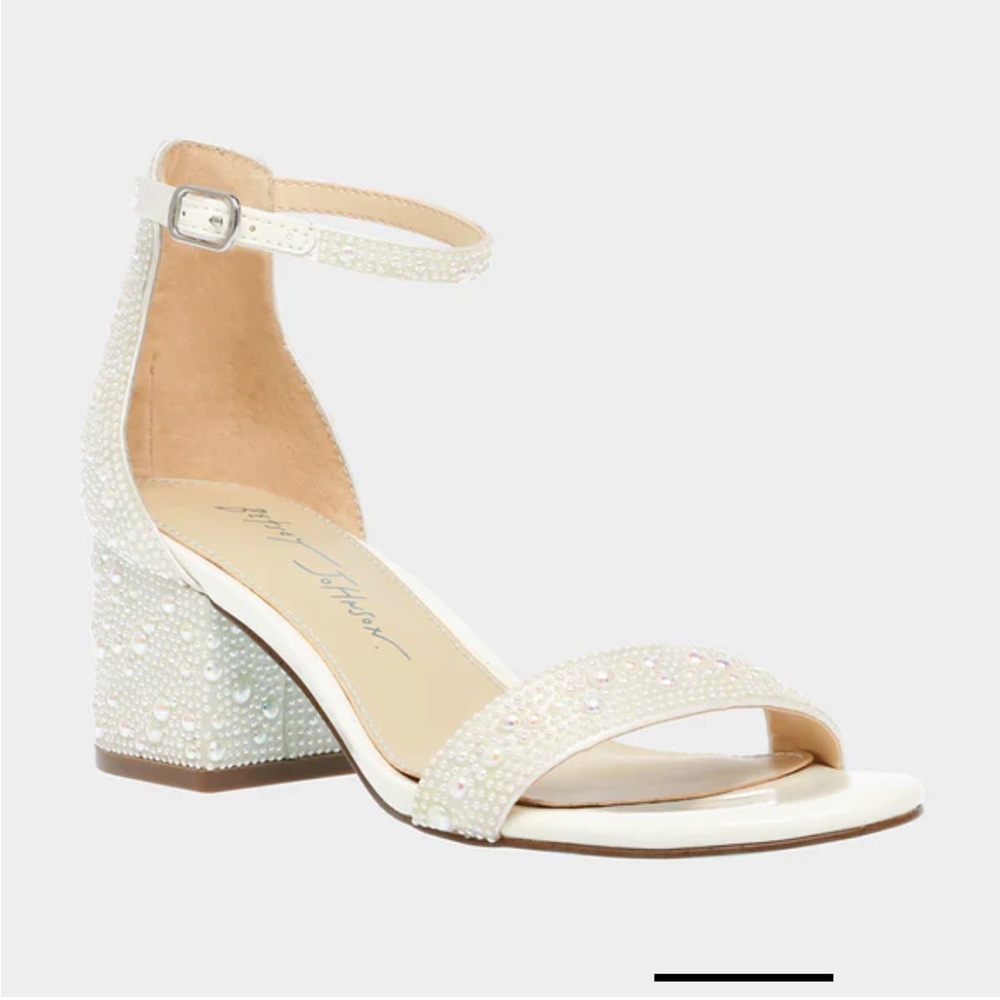 Betsey Johnson Mari Shoe in White (Wedding Shoe)